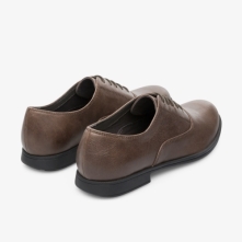 Camper Mil Formal Shoes Brown - Womens Singapore NHTUAI-407